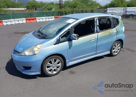 2010 Honda Fit Sport из США, поврежденный, VIN JHMGE8H40AC023184
